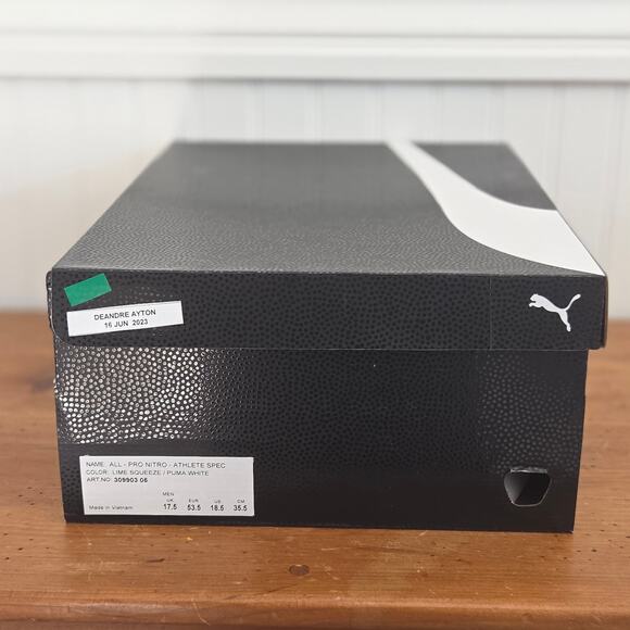 Deandre Ayton Owned Sz 18.5M Puma All‎ Pro Nitro Athlete Specific Promo Sneakers main image 12